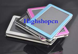 Colorful E book Reader TFT Touch Screen 4GB /MP4/MP5 Player 