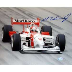  Al Unser Jr.   Milwaukee Mile   Autographed 16x20 