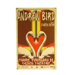 Andrew Bird Handbill Poster Denver Colorado