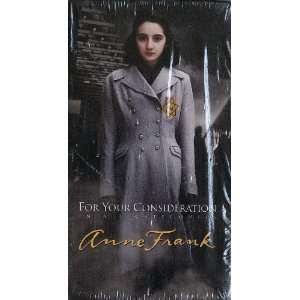 ANNE FRANK, Touchstone Television Emmy Consideration VHS