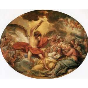  Hand Made Oil Reproduction   Benjamin West   32 x 26 