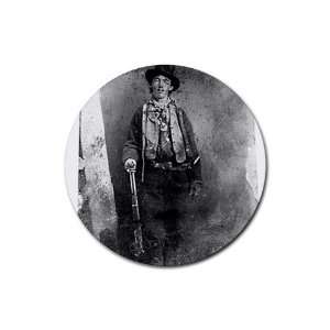  Billy the kid Round Rubber Coaster set 4 pack Great Gift 