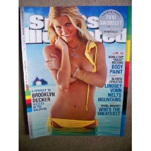   Illustrated SI Swimsuit Brooklyn Decker Cover POSTER 