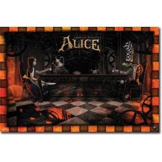 American McGees Alice (Tea Party) Video Game Poster Print   22x34 