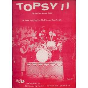  Topsy II, Cozy Cole, Sheet music Eddie Durham Edgar 