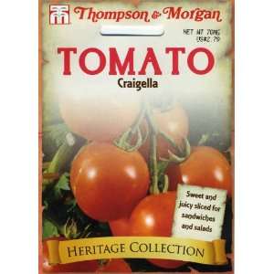  Thompson & Morgan 4861 Heirloom Tomato Craigella Seed 