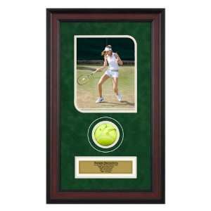  Daniela Hantuchova Wimbledon Match Framed Autographed 