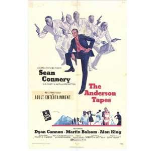  The Anderson Tapes (1971) 27 x 40 Movie Poster Style A 