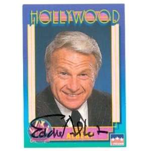 Eddie Albert Autographed/Hand Signed Hollywood Walk of Fame trading 