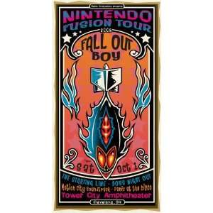  Fall Out Boy Starting Line Grealish Concert Poster