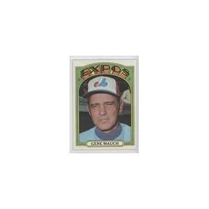  1972 Topps #276   Gene Mauch MG Sports Collectibles