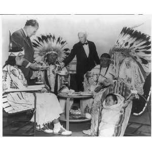  Commissioner George Creel,Buffet Luncheon,Sioux Indian 