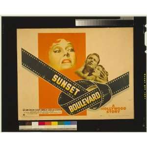   Sunset Boulevard,Gloria Swanson,William Holden,N Olson