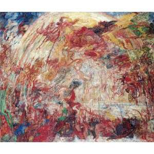 FRAMED oil paintings   James Ensor   24 x 20 inches   The Fall of the 