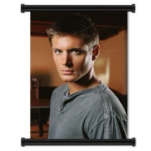 Supernatural TV Show Jensen Ackles Fabric Wall Scroll Poster (31x42 