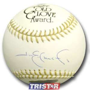 Jim Edmonds Autographed Gold Glove Baseball