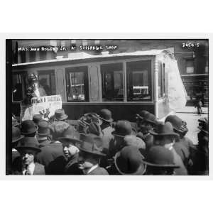  Photo (M) Mrs. John Rogers Jr.    Suffrage shop