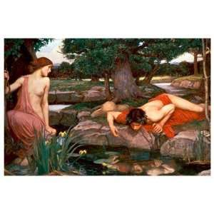  John William Waterhouse   Echo And Narcissus