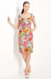Milly Francesca Garden Print Dress  