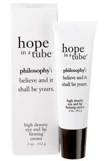 philosophy hope in a tube high density eye & lip cream  