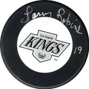 Larry Robinson Autographed Los Angeles Kings Puck