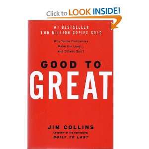  [GOOD TO GREAT BY Collins, James C.(Author)]Good to Great 