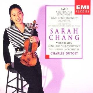 Sarah Chang ~ Lalo   Symphonie Espagnole · Vieuxtemps   Concerto No 
