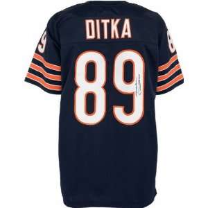 Mike Ditka Autographed Jersey  Details Navy, Custom
