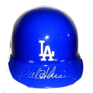 Orel Hershiser Autographed Los Angeles Dodgers Mini Batting Helmet