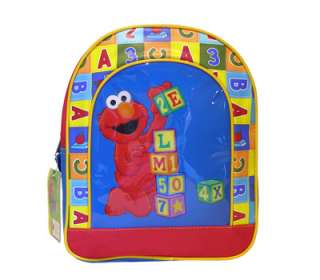 Sesame St Elmo Preschool Toddler Kids Mini BACKPACK BAG  