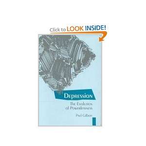    Depression   Evolution Of Powerlessness Paul Gilbert Books