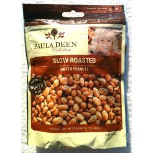PAULA DEEN Collection SLOW ROASTED SALTED PEANUTS 5 oz.  
