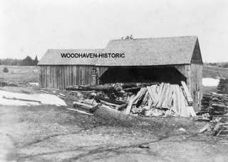 Weare Saw & Grist Mill Hampton Falls NH 1936 Photo 4  