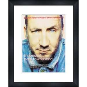  WHO The Best of Pete Townsend   Custom Framed Original Ad 