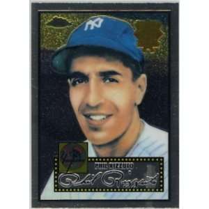 Phil Rizzuto New York Yankees 2002 Topps Chrome 1952 Reprints Baseball 