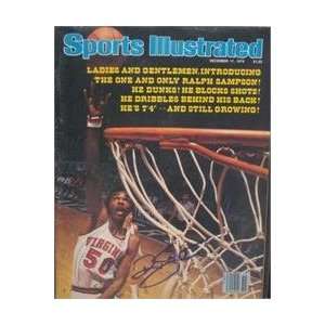  Ralph Sampson autographed Sports Illustrated Magazine 