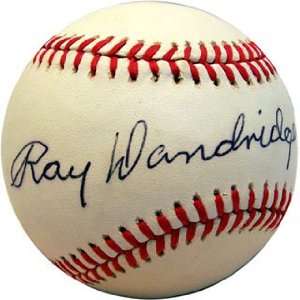 Ray Dandridge Autographed Baseball (JSA)