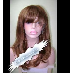  Full Lace Front Wigs/wig with Bangs;100% Remy Human Hair Beauty
