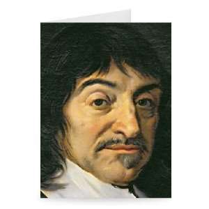  Portrait of Rene Descartes (1596 1650)   Greeting Card 