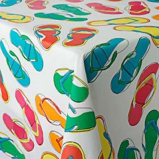 SONOMA life + style Flip Flop Vinyl Tablecloth
