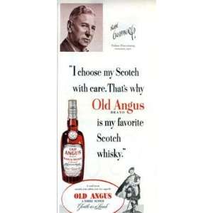 Rube Goldberg Magazine Ad Old Angus Scotch