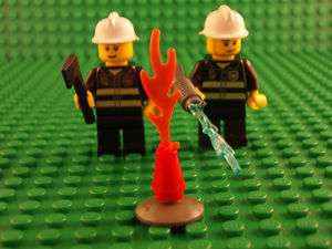 Lego Minifigs Firemen Firefighter Fire City Tool 9348  