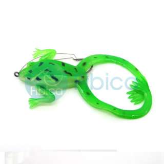 Bass Trout Soft Fishing Bait Frog Lure with hook 151  