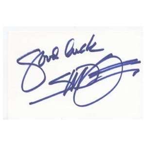  SHADOE STEVENS Signed Index Card In Person