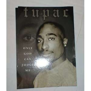    Vintage Collectible Postcard  Tupac Shakur 