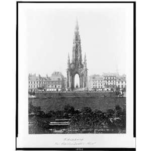  Edinburg. Sir Walter Scott,Scotland,1860s,monument