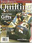 Fons Porters Sew Many Quilts Magazine March April 1998 Kite Quilt 