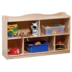 Steffy Wood Products SWP2177 24 in. H x 15 in. D Oak Toddler Single 
