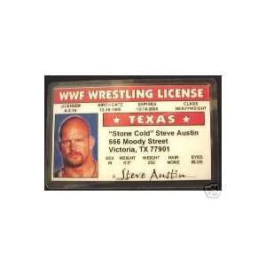  WWF   Steve Austin   Stone Cold   Collector Card 