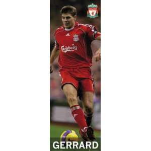  Liverpool  Steven Gerrard Sports Door Poster Print, 20x62 